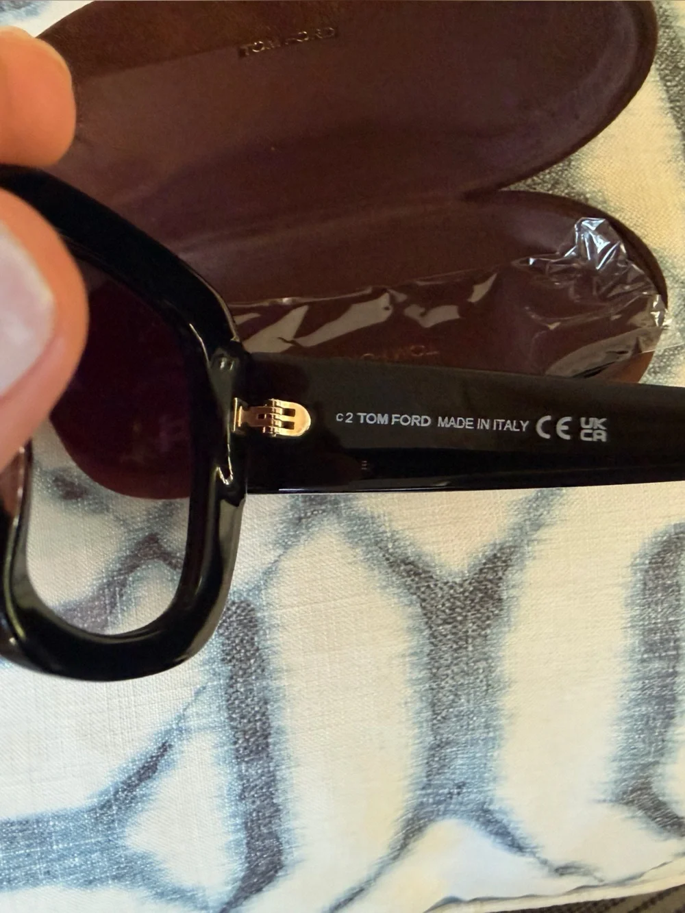 Tom Ford Women's Black Carla Sunglasses